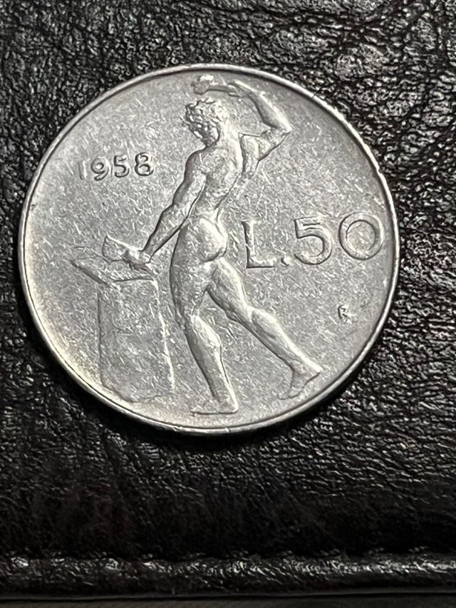 50 Lire Vulcano 1958