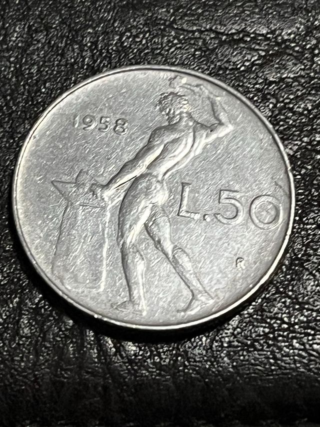 50 Lire Vulcano 1958