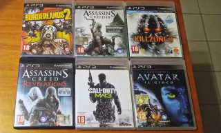 Lotto 6 giochi PS3 PlayStation 3