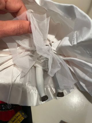 lotto bambole vintage  con scatola di latta