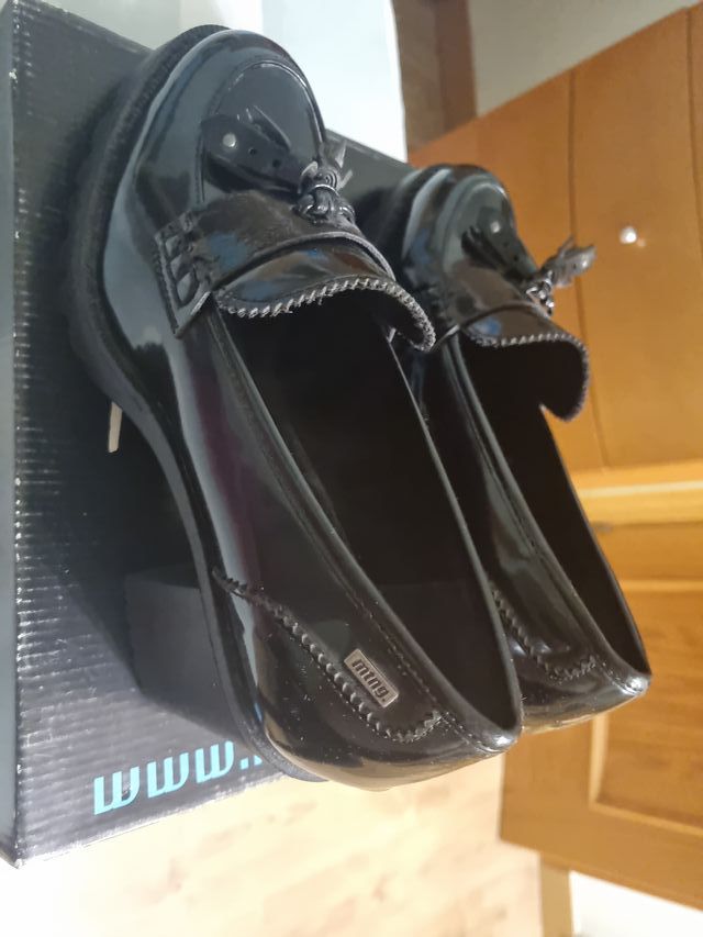 Mocasines Mustang Negros Talla 40