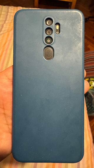 Oppo A5 2020 Negro + funda y protector de pantalla