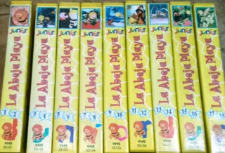 Colección 9 cintas VHS La Abeja Maya