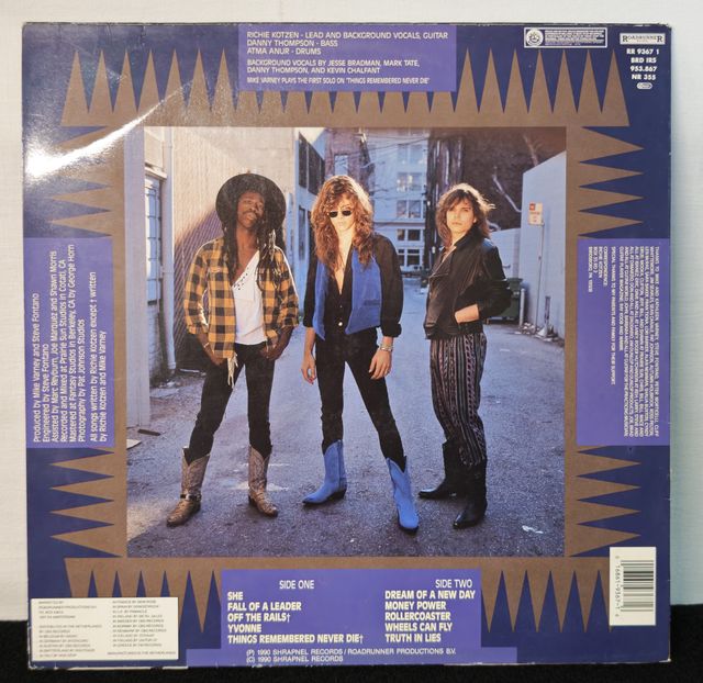 Richie Kotzen – Fever Dream LP 1990 33 giri