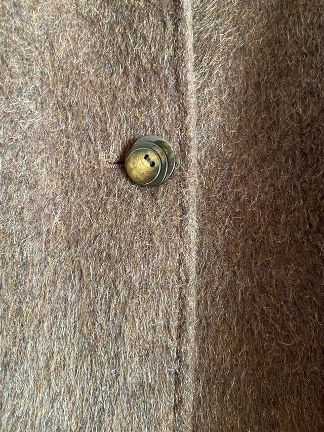 Abrigo lana y mohair