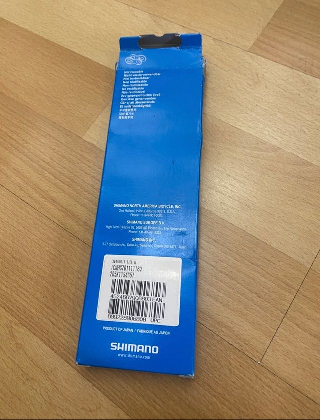 CADENA BICI SHIMANO BICI ULTEGRA XT HG701 11 vel