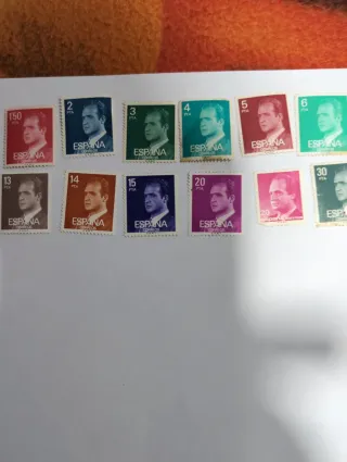 19 Sellos España Rey