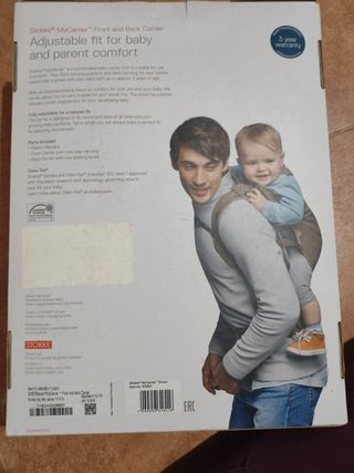 Mochila Portabebés Stokke MyCarrier Marrón