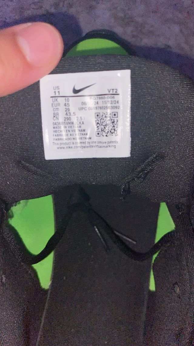 Nike Air Max DN Verde Neón Talla 45