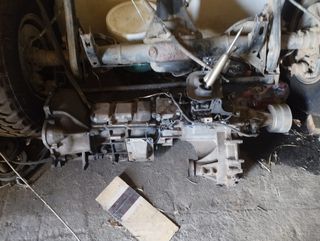 Caja de cambios y transfer