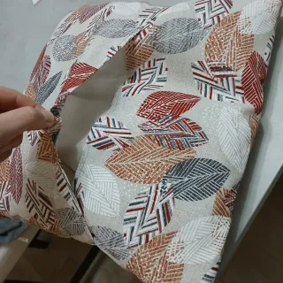 Copricuscino 50x50 cm Fantasia Foglie