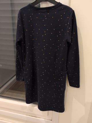 Vestido infantil  estrellas T.9-10