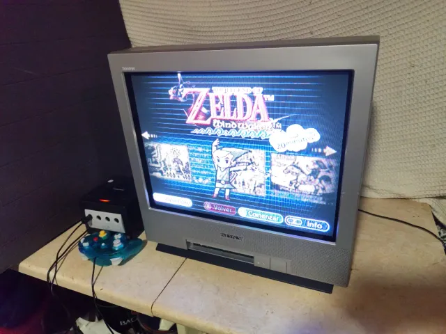 TV Sony trinitron CRT 21 pulgadas Beige