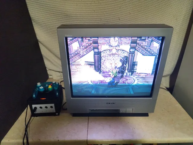 TV Sony trinitron CRT 21 pulgadas Beige