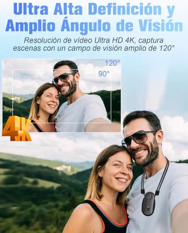 Cámara Deportiva Nisanuki 4K Subacuática