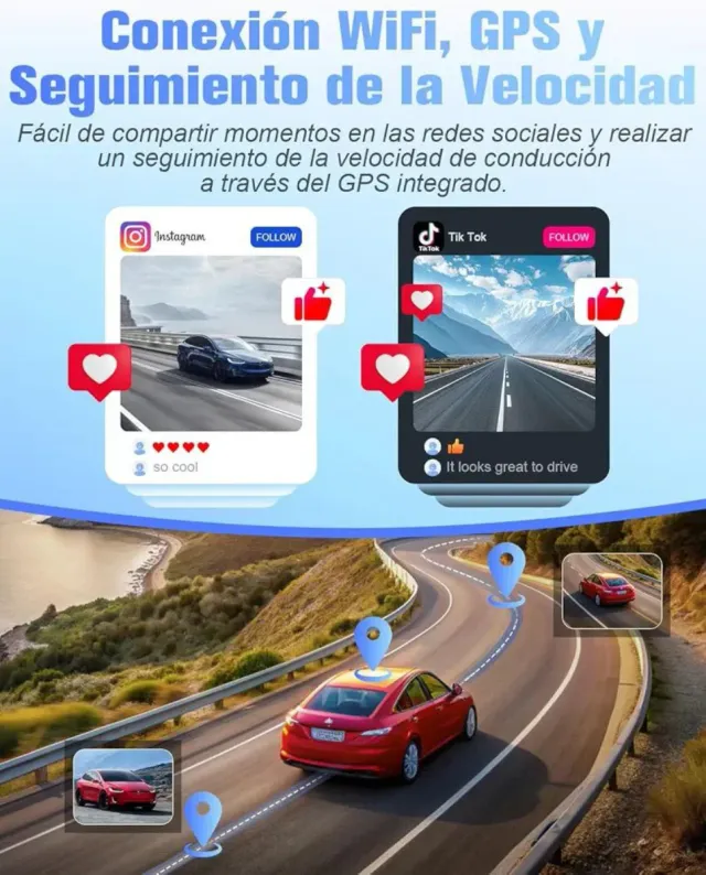 Cámara Deportiva Nisanuki 4K Subacuática