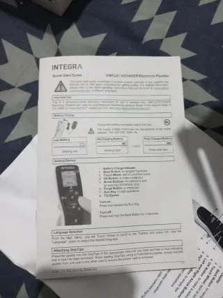 Pipetta Elettronica INTEGRA VIAFLO VOYAGER