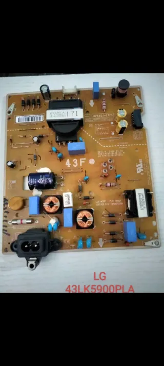 Placas alimentación TV varios modelos