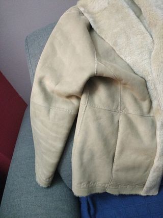 Chaqueta beige mujer talla sg