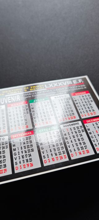 Calendario 2010 Ferlandia Plastificato mussolini