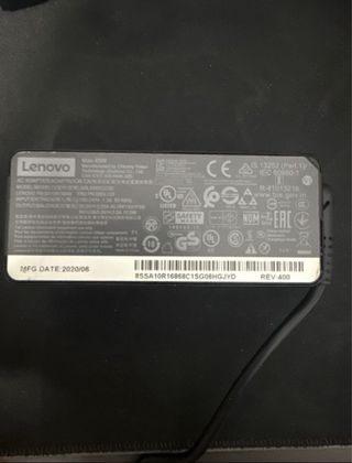 Cargadores de portátil lenovo tipo C