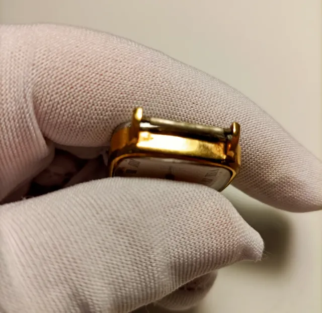 Reloj Tissot bañado en Oro para reparar o piezas