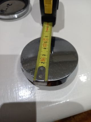 4 Tapabujes Cromados Coche Clásico