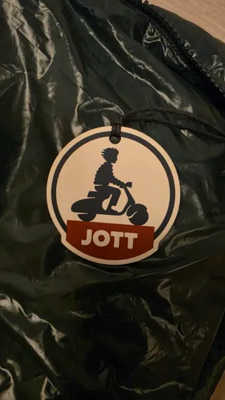 Chaqueta JOTT verde azulado acolchada