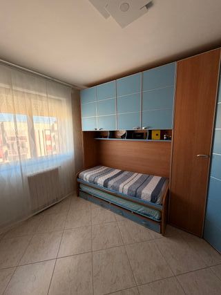 Cameretta a ponte Scrivania, Libreria e Sedia