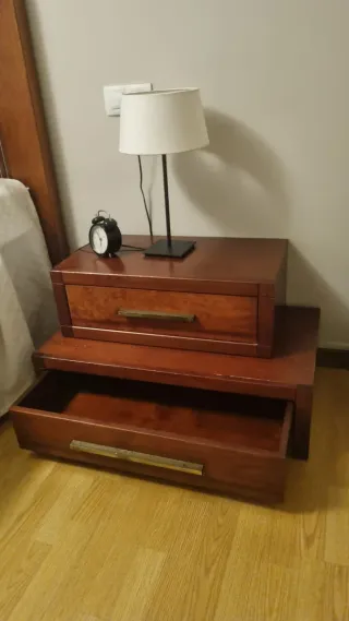 Dormitorio completo madera maciza