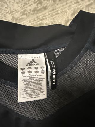 Camiseta sin mangas Adidas negra talla M