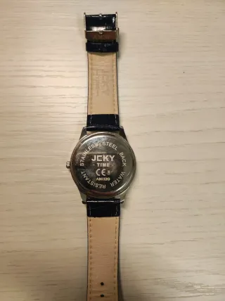 Orologio JCKY TIME Uomo Quarzo Nero Blu