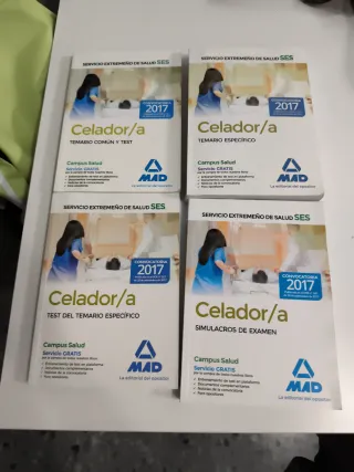 Libros oposiciones celador ses