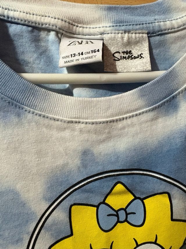 Camiseta Zara Simpsons Tie-Dye