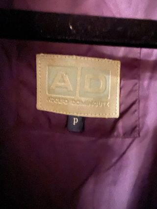 Parka Adolfo Domínguez Morada