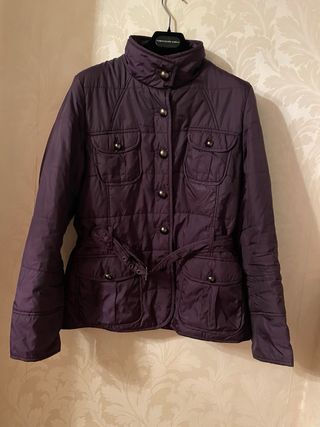 Parka Adolfo Domínguez Morada