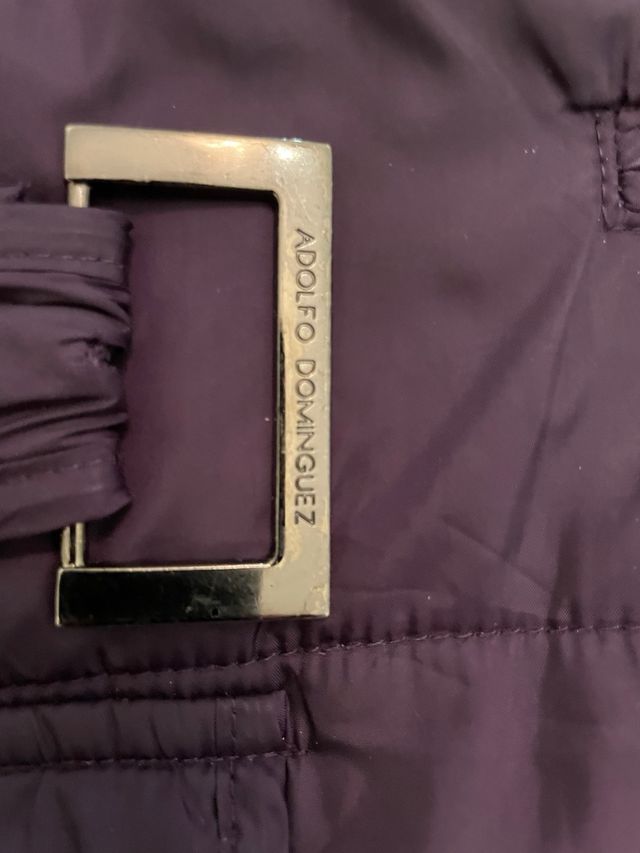 Casaco Adolfo Domínguez Roxo