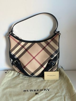 Borsa Burberry Check Hobo