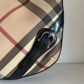 Borsa Burberry Check Hobo