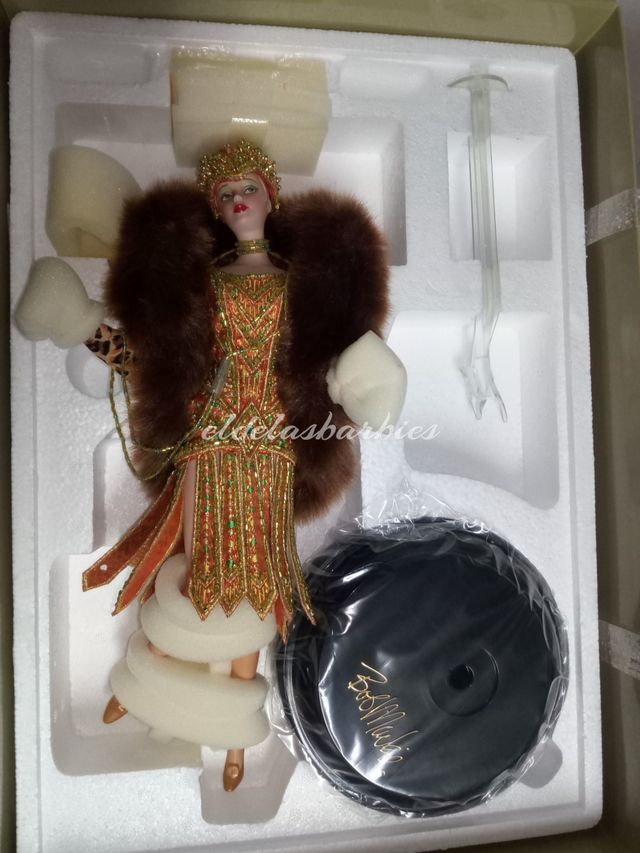 Barbie Collector Bob Mackie Charlestone Porcelain