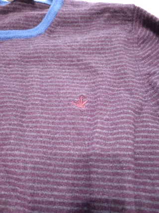 Maglia Brookfield Uomo Taglia 52 marrone a righe