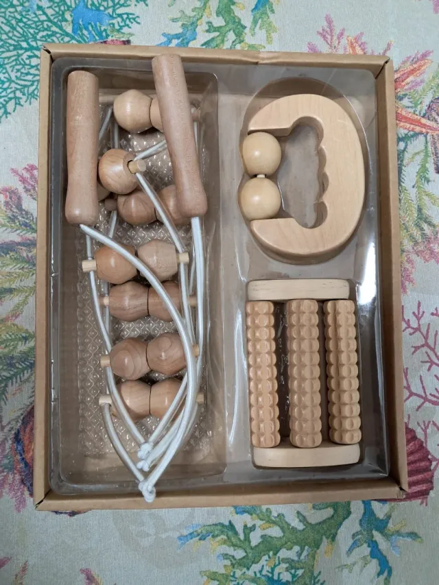 Kit Maderoterapia Madera Natural