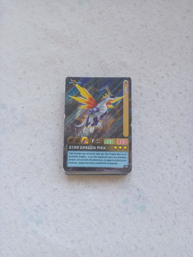 Cartas Invizimals Star Dragon Max