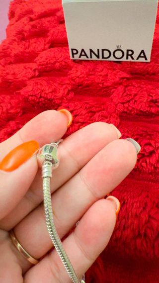 Pulsera estilo  Pandora Plata 925