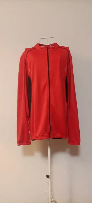 Completo ciclismo uomo rosso e nero