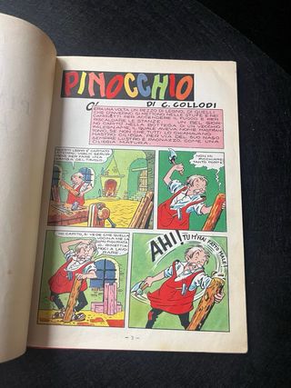 rarissimo libro del 1965 Pinocchio