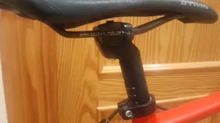 Bicicleta de carretera B'TWIN Roja talla S