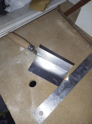 Espátulas de albañil