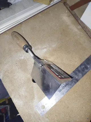 Espátulas de albañil