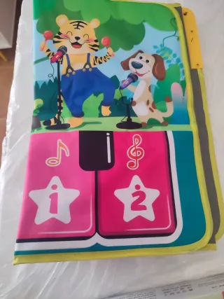 Alfombra de piano musical infantil
